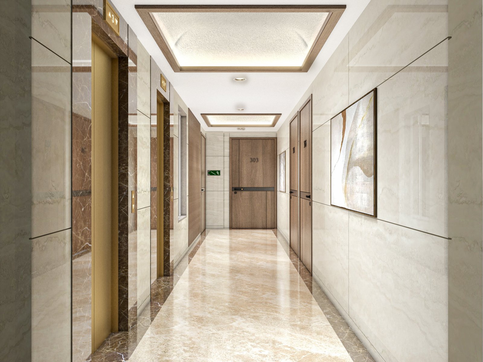 Lift lobby